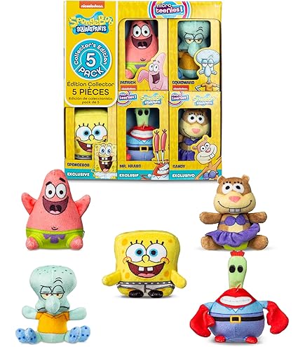 Amazon.co.jp: スポンジ・ボブ 10インチとパトリック 11インチ